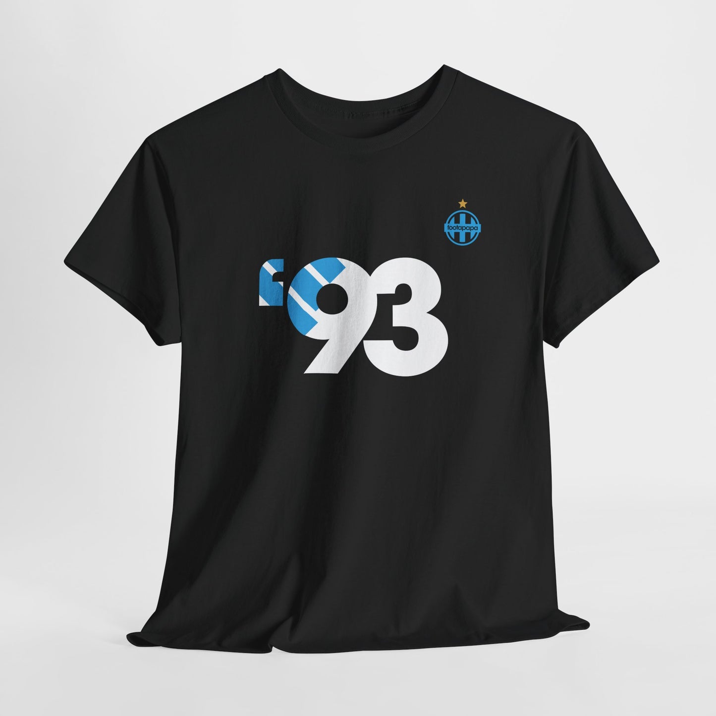 T-shirt football rétro vintage Olympique de Marseille - OM 1993