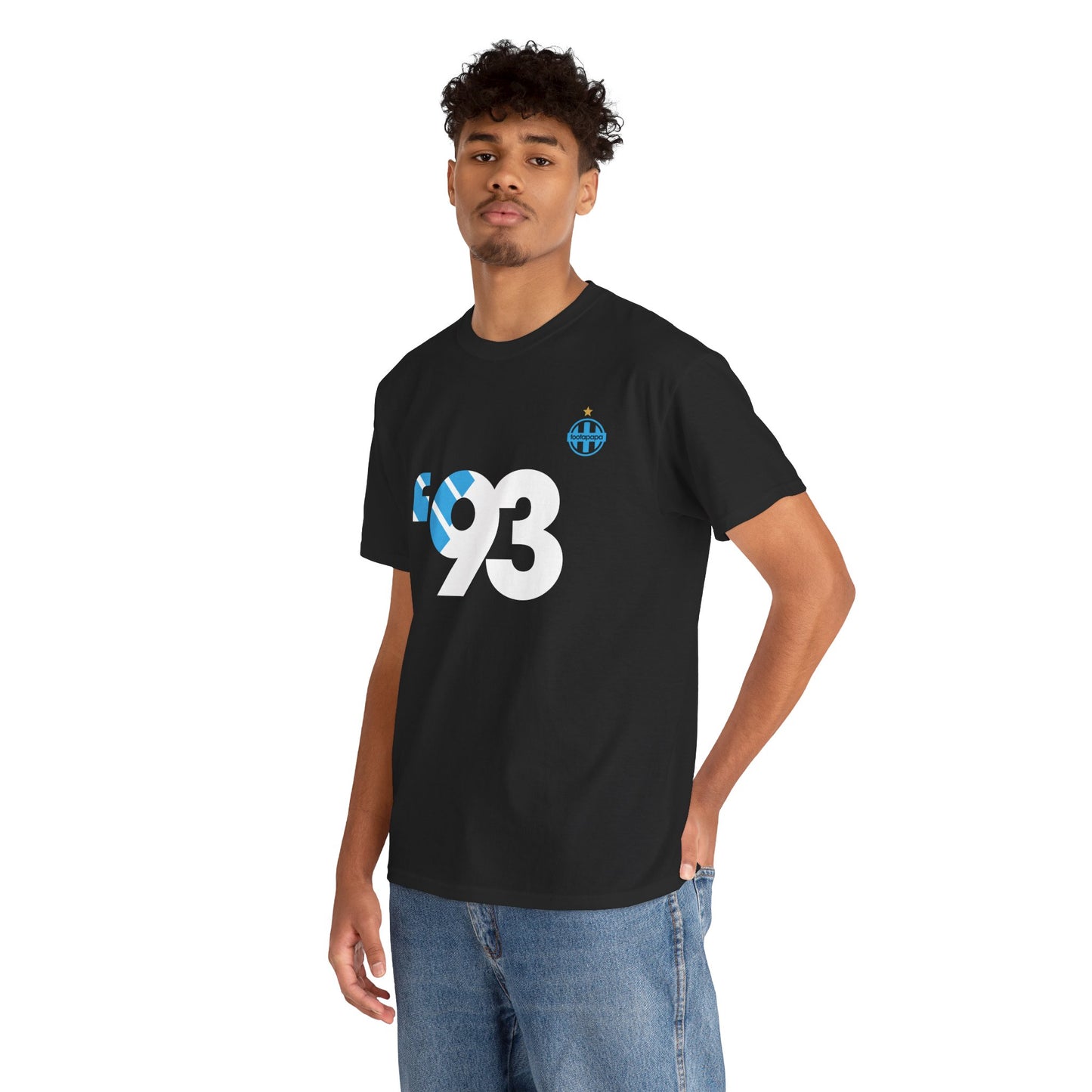 T-shirt football rétro vintage Olympique de Marseille - OM 1993