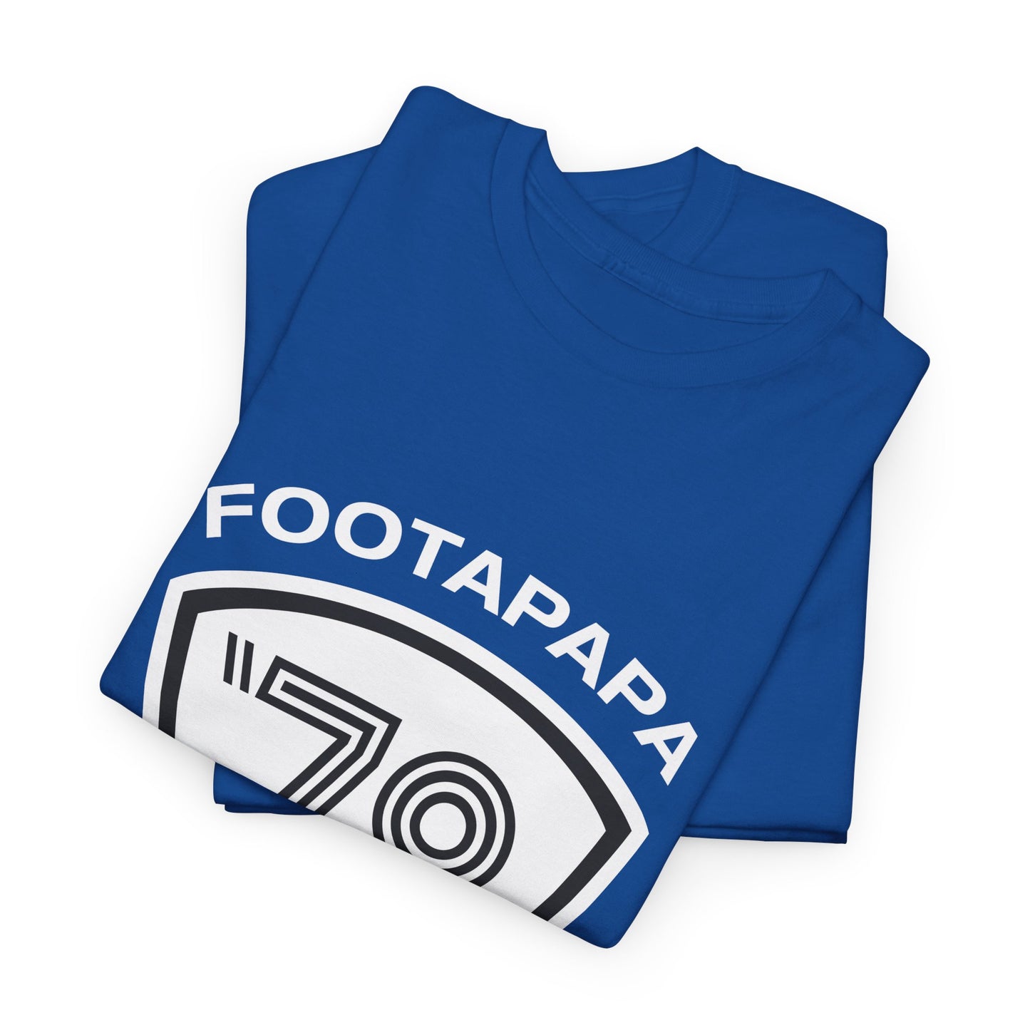 T-shirt footapapa vintage supporter Bastia 1978