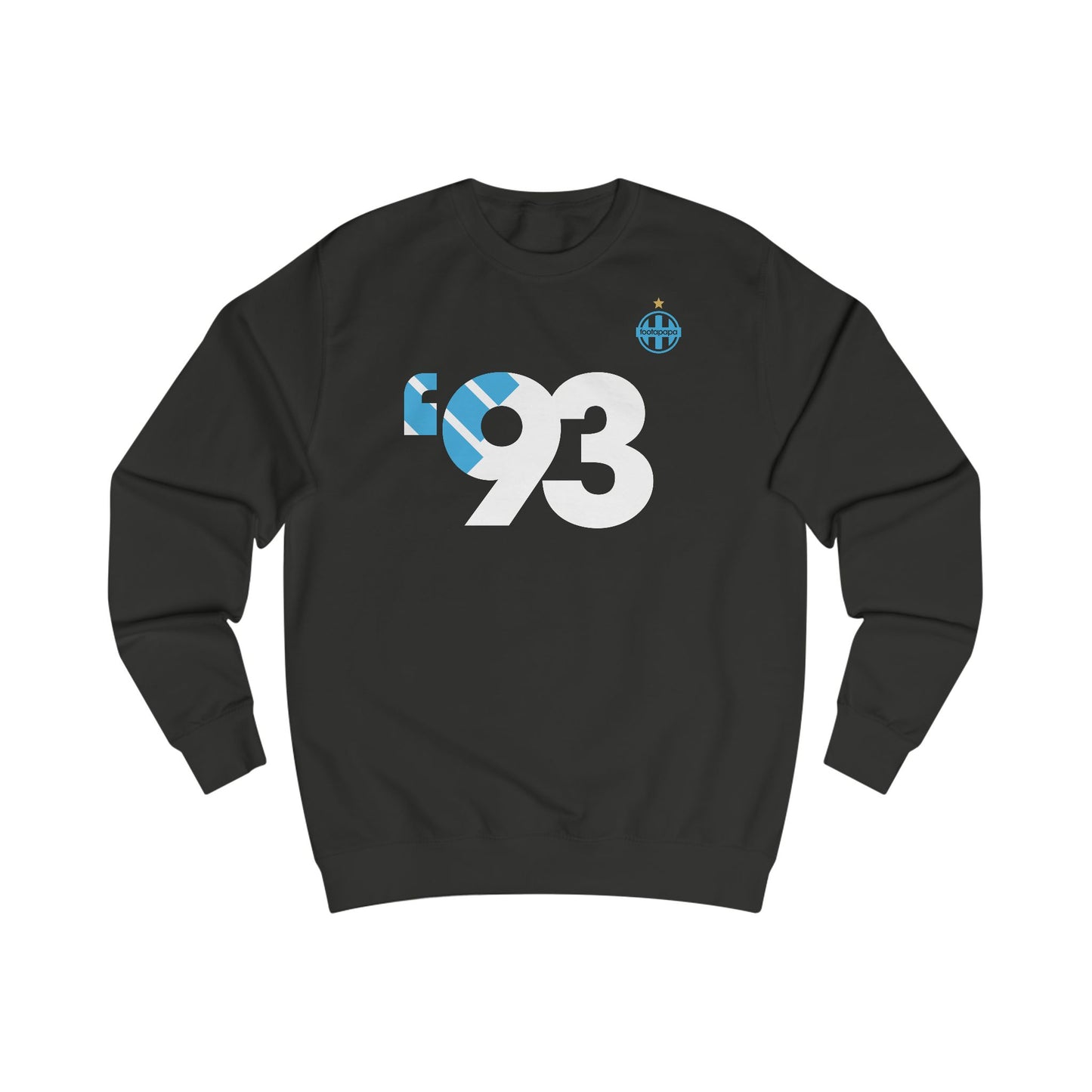 Sweatshirt football vintage rétro Olympique de Marseille 1993