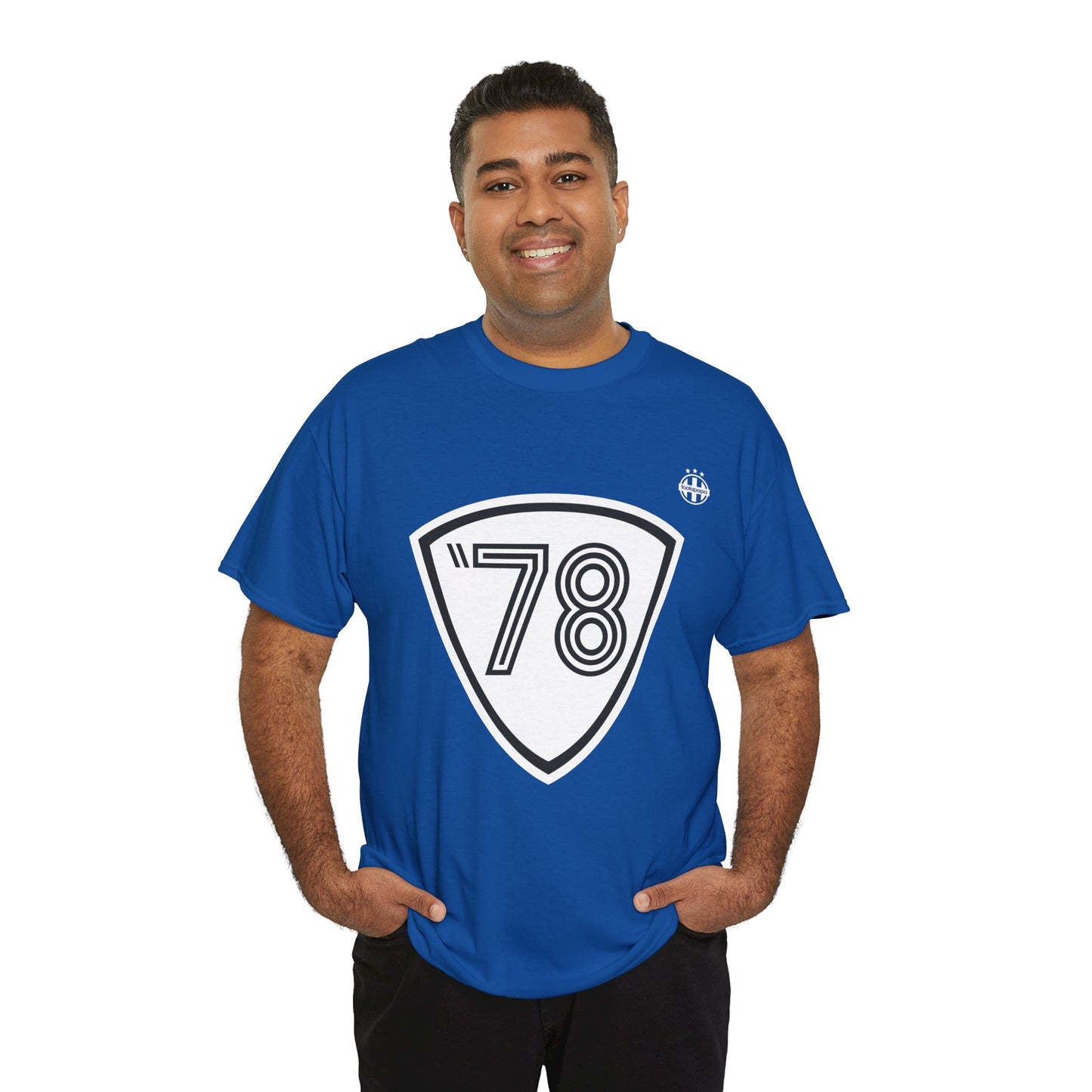 T-shirt football rétro vintage Bastia 1978 UEFA