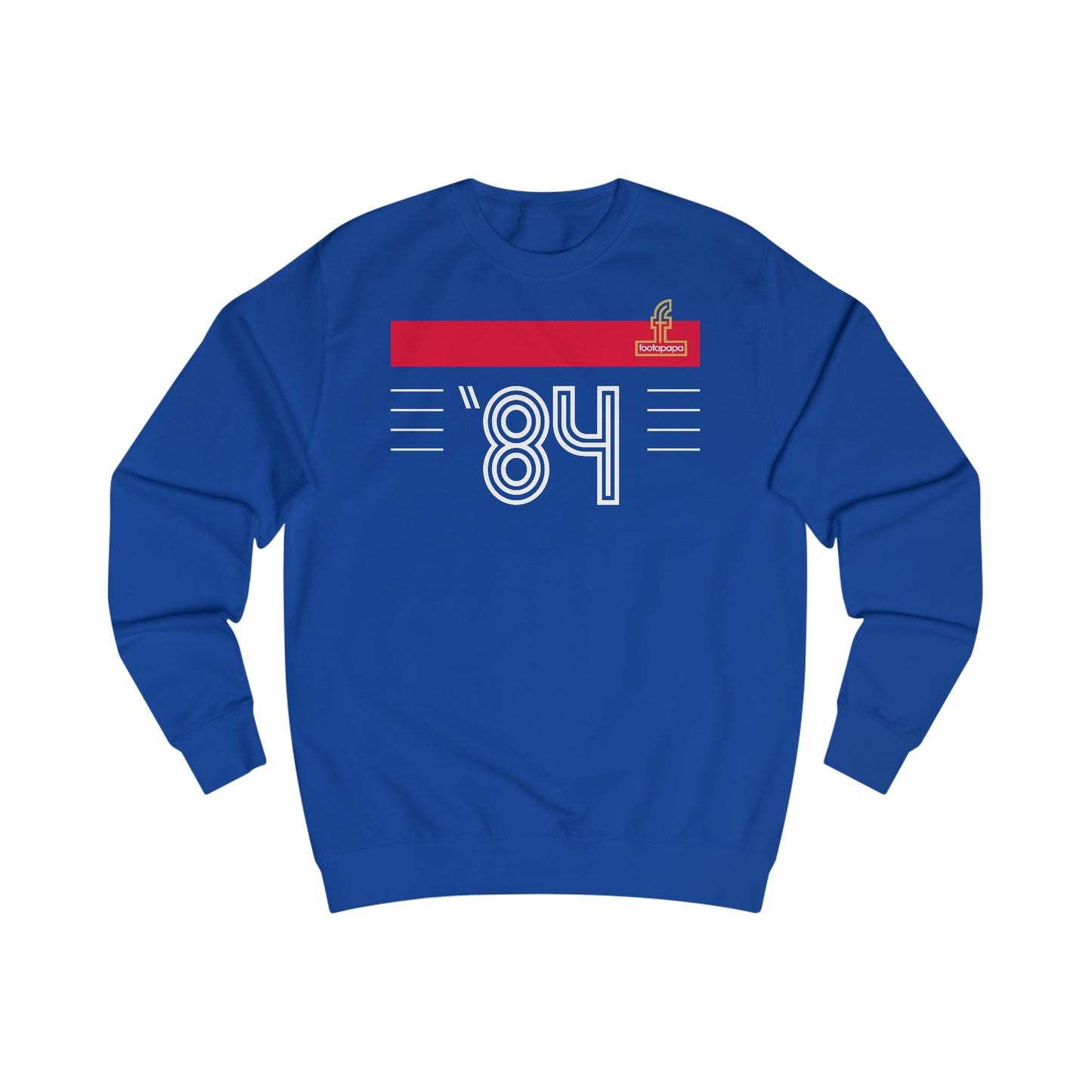 Sweatshirt foot rétro style Vintage inspiration France Euro 1984