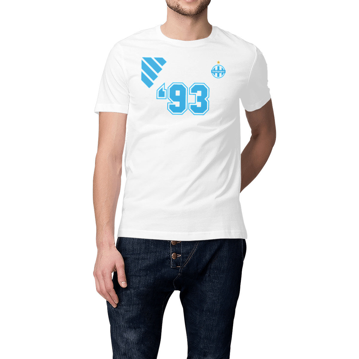 T-shirt OM Olympique de Marseille 1993 champion d'Europe