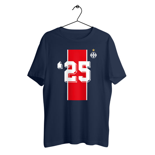 T-shirt PSG champion d'Europe 2025 étoile dorée logo rond