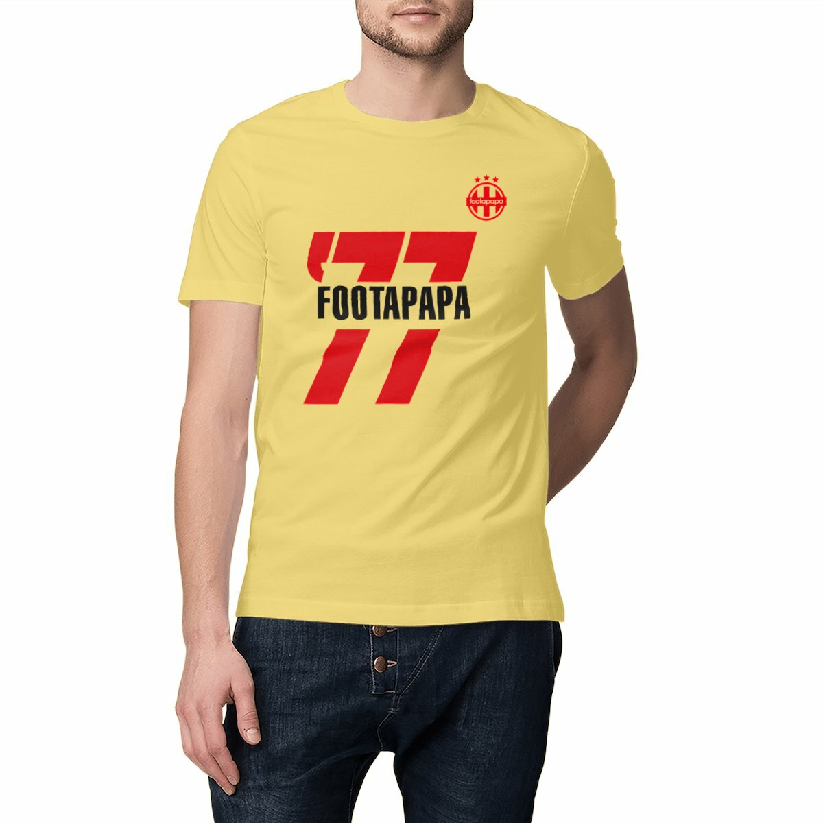 t-shirt foot Lens 1977