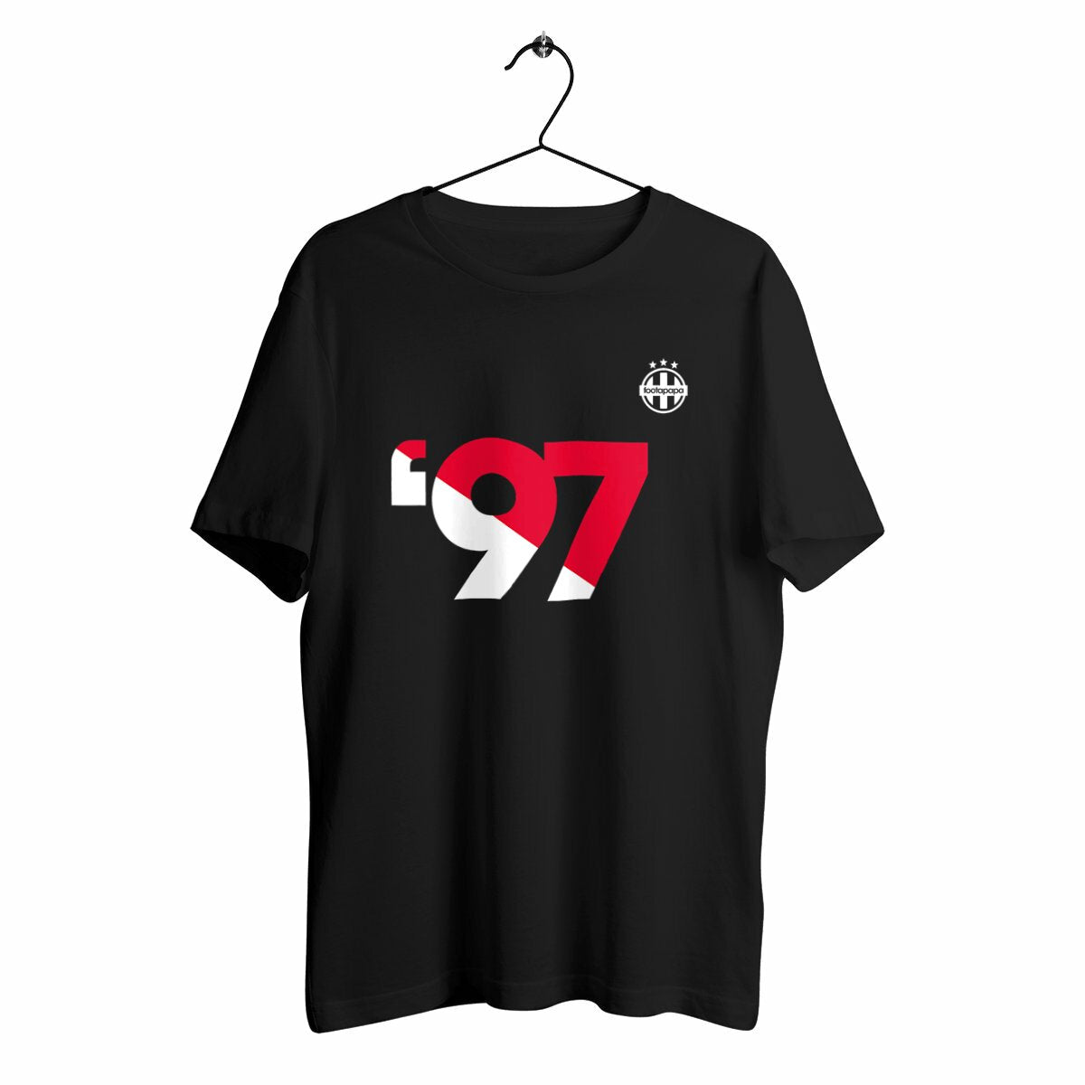 t-shirt foot monaco 1997