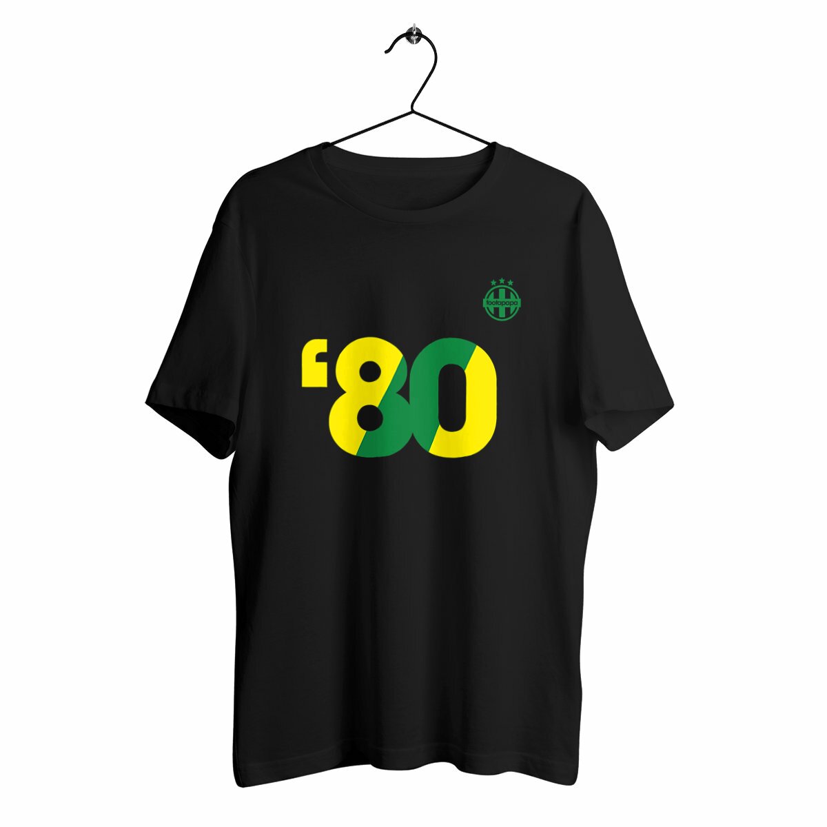 t-shirt foot nantes 1980