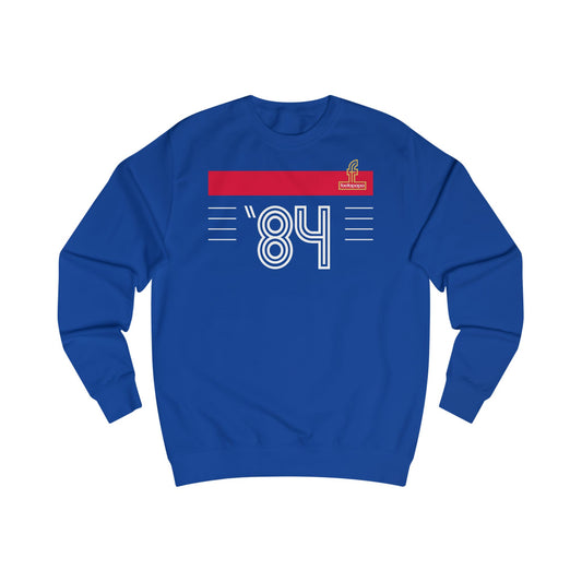 Sweatshirt foot rétro style Vintage inspiration France Euro 1984