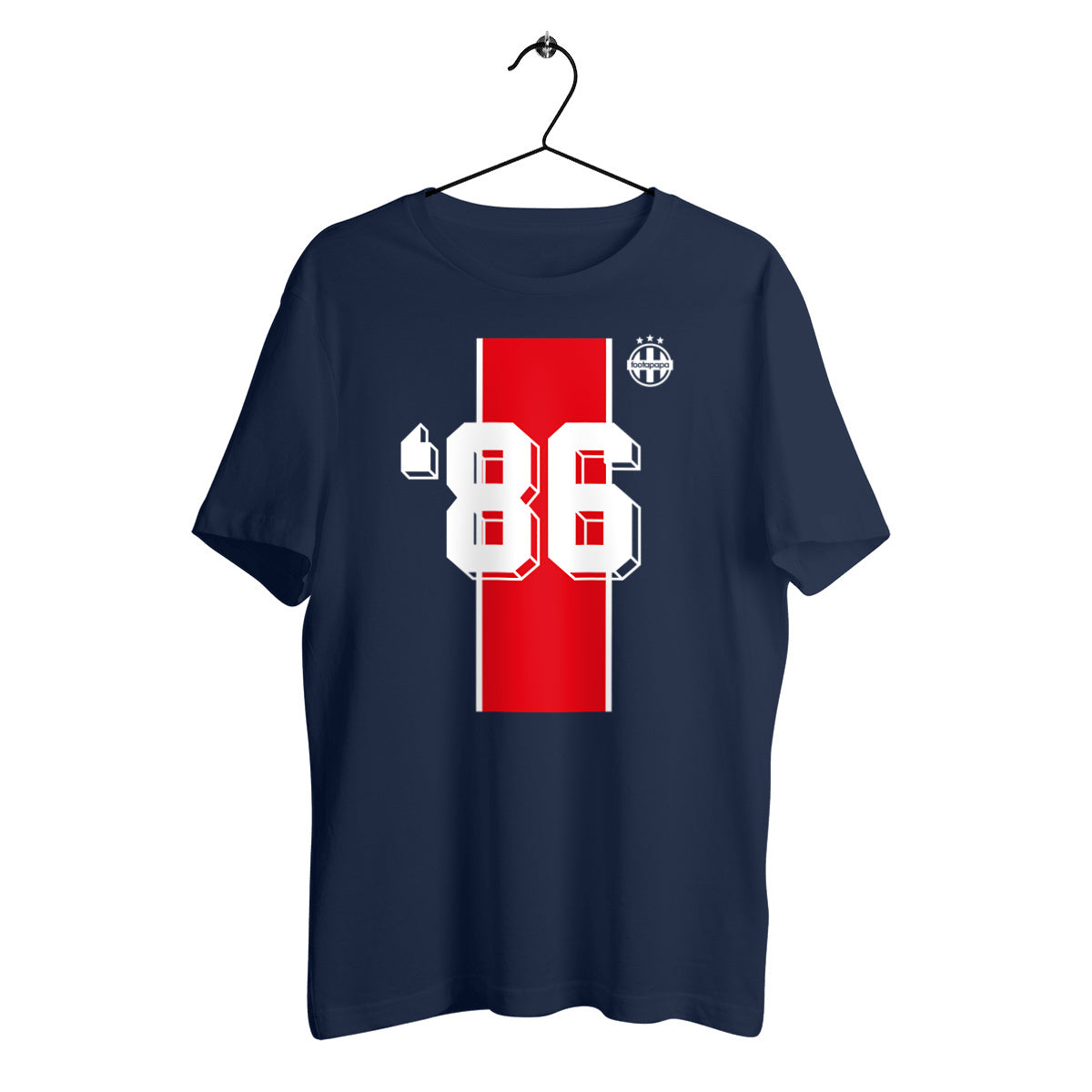 T-shirt supporter PSG 1986